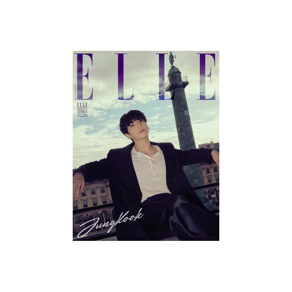 BTS Magazine BTS JUNGKOOK - ELLE Magazine (Jan 2026)