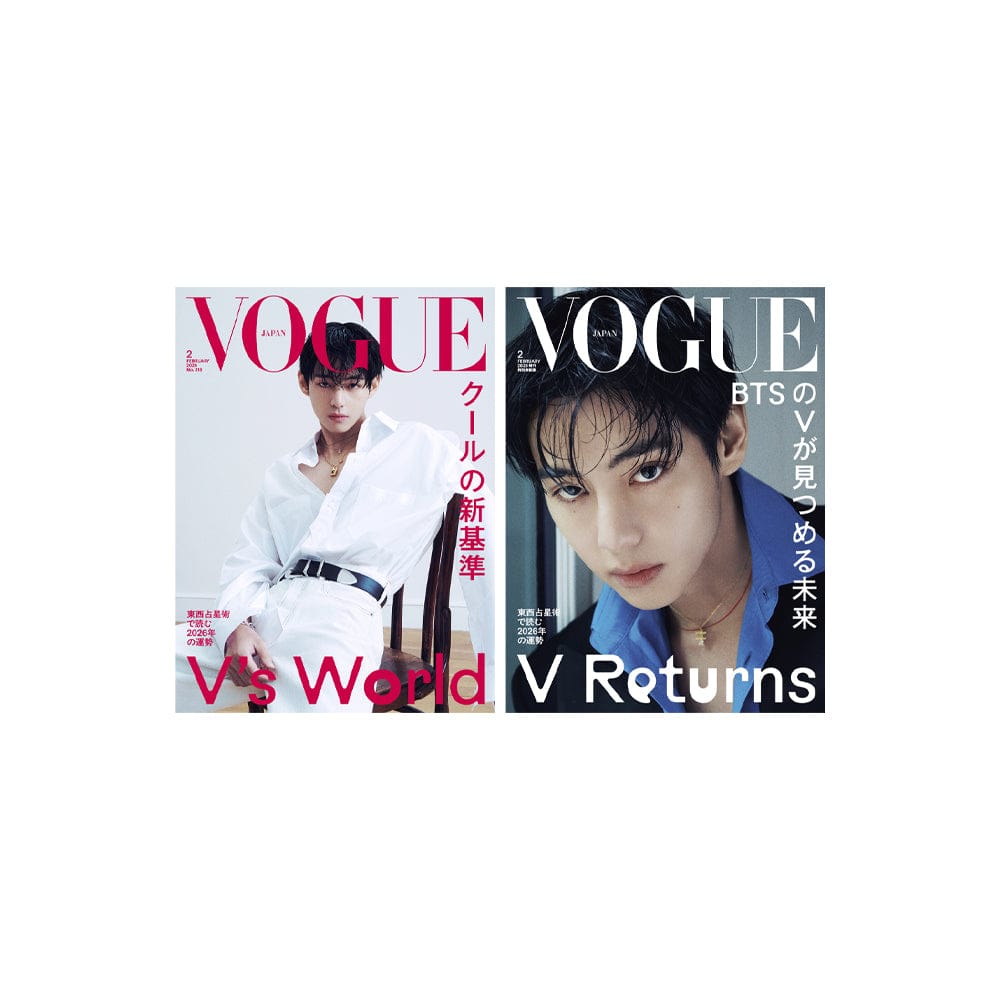 BTS Magazine BTS V - VOGUE JAPAN Magazine February 2026