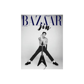 BTS Magazine C ver BTS JIN - BAZAAR Korea Magazine Cover Jin (Sep 2024)