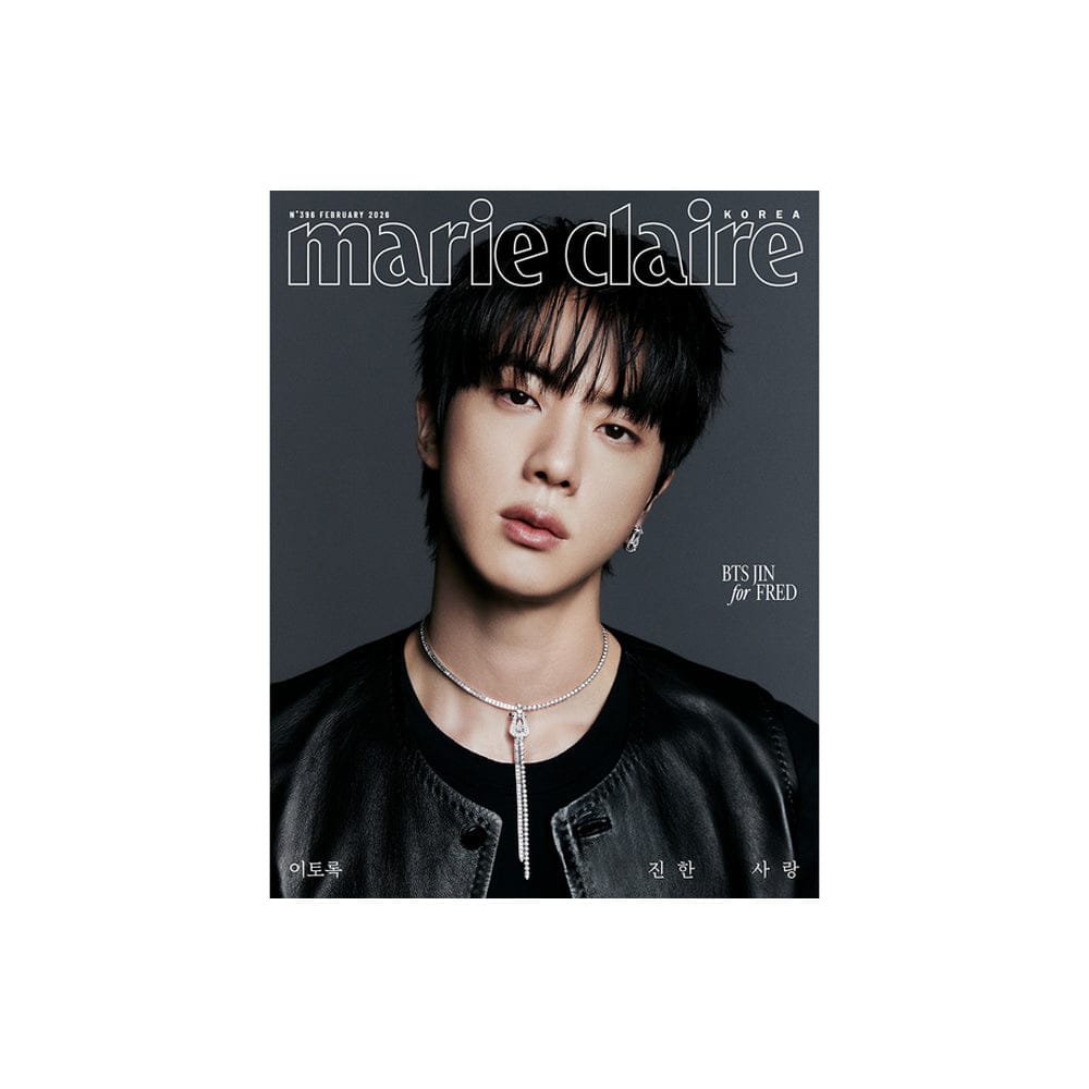 BTS Magazine D BTS JIN - MARIE CLAIRE Korea Magazine (Feb 2026)