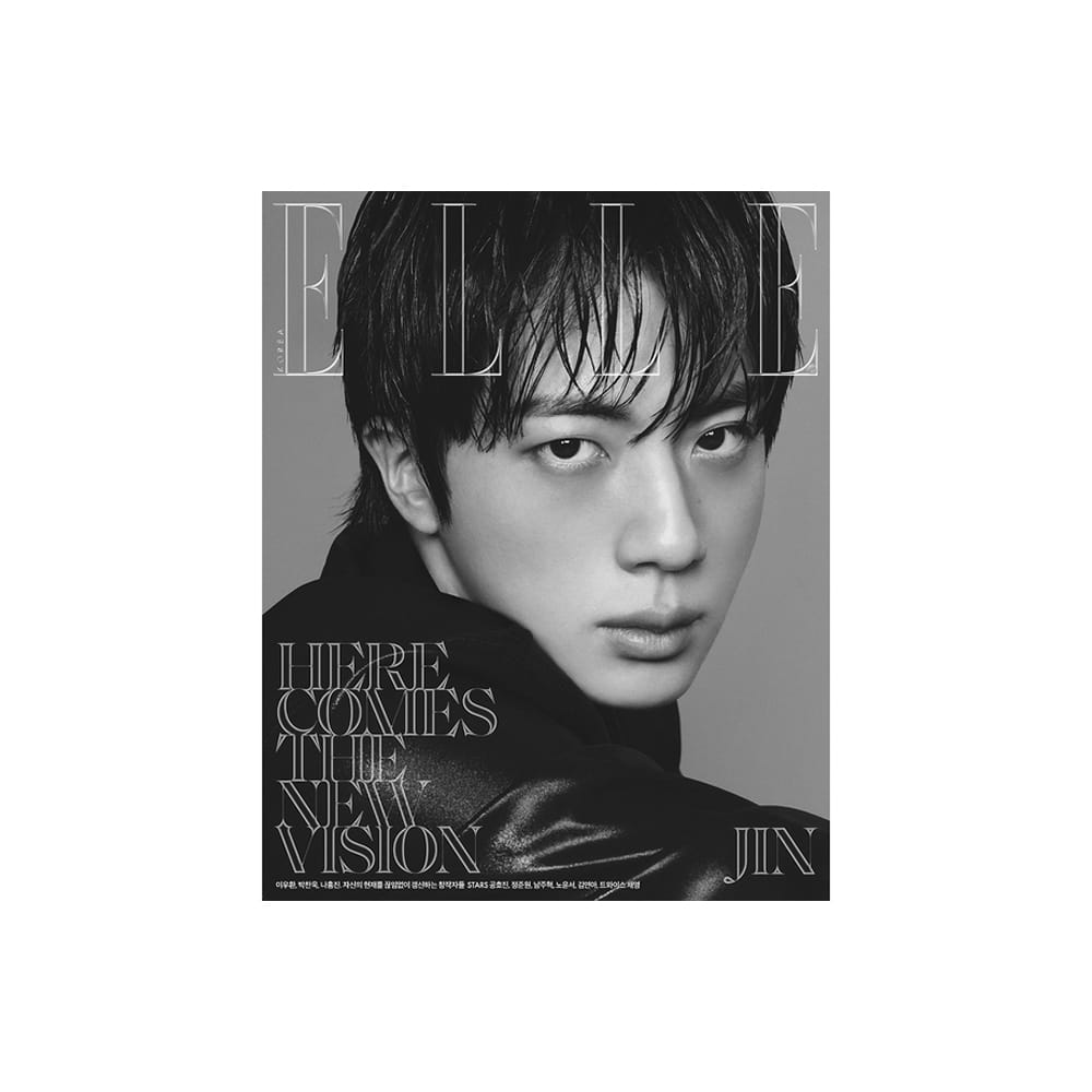 BTS Magazine E BTS JIN - ELLE KOREA Magazine (August 2026)