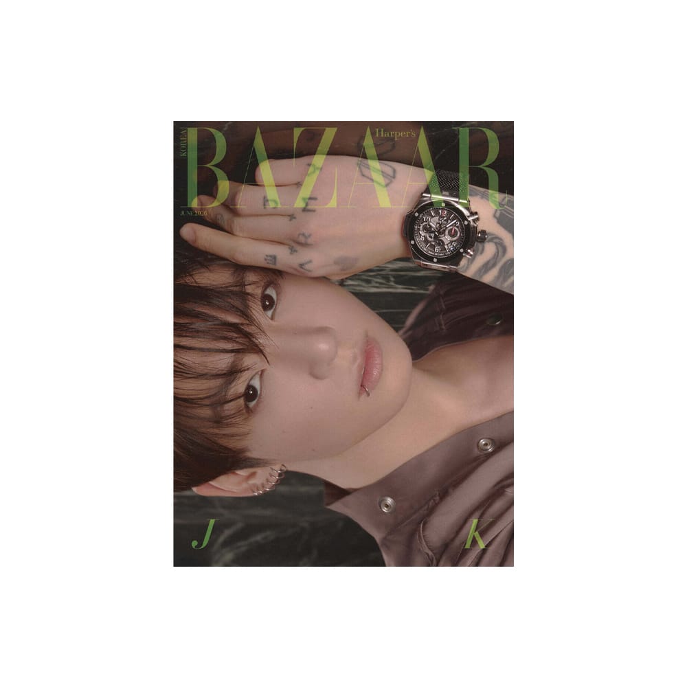 BTS Magazine F BTS Jung Kook - HARPER'S BAZAAR Magazine June 2026