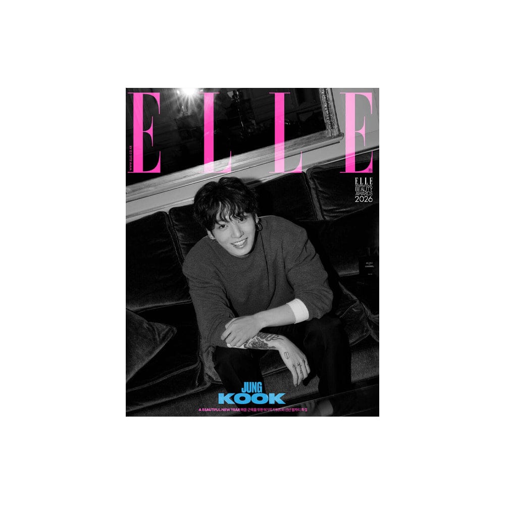 BTS Magazine I BTS JUNGKOOK - ELLE Magazine (Jan 2026)