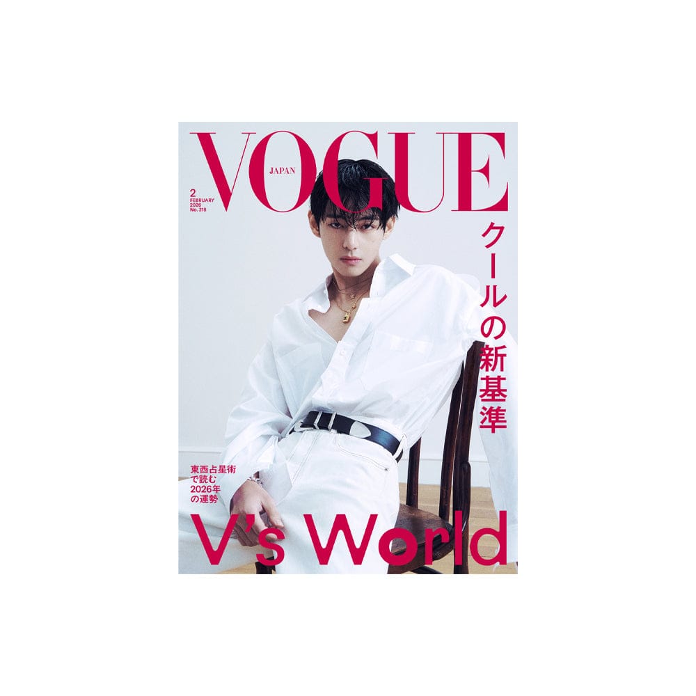 BTS Magazine Standard Edition BTS V - VOGUE JAPAN Magazine February 2026