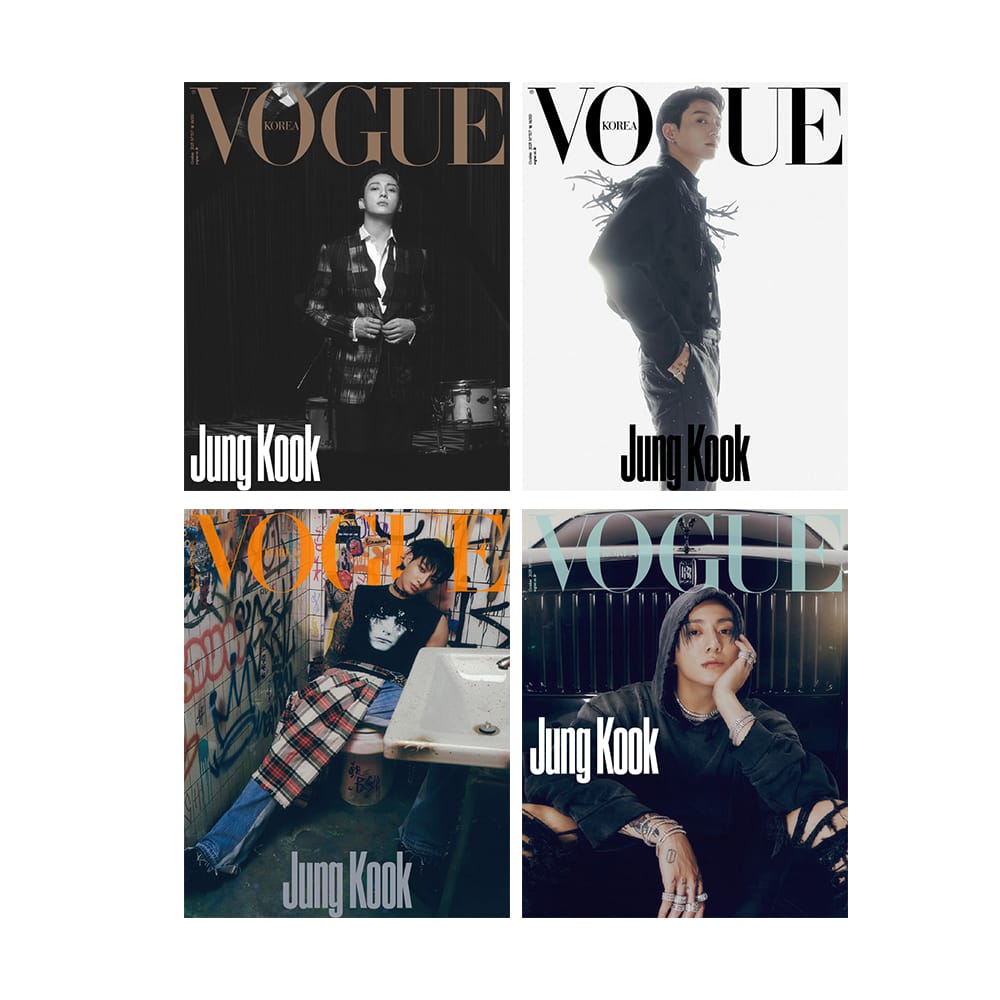 BTS MD / GOODS 1 COVER RANDOM [SHOCKING SALE]  BTS JUNGKOOK - VOGUE Korea Magazine (Oct 2023)