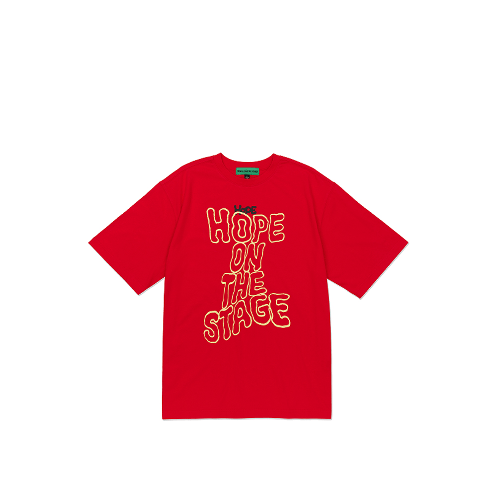 BTS MD / GOODS BTS J-HOPE HOPE ON THE STAGE FINAL S/S T-Shirt (Red)