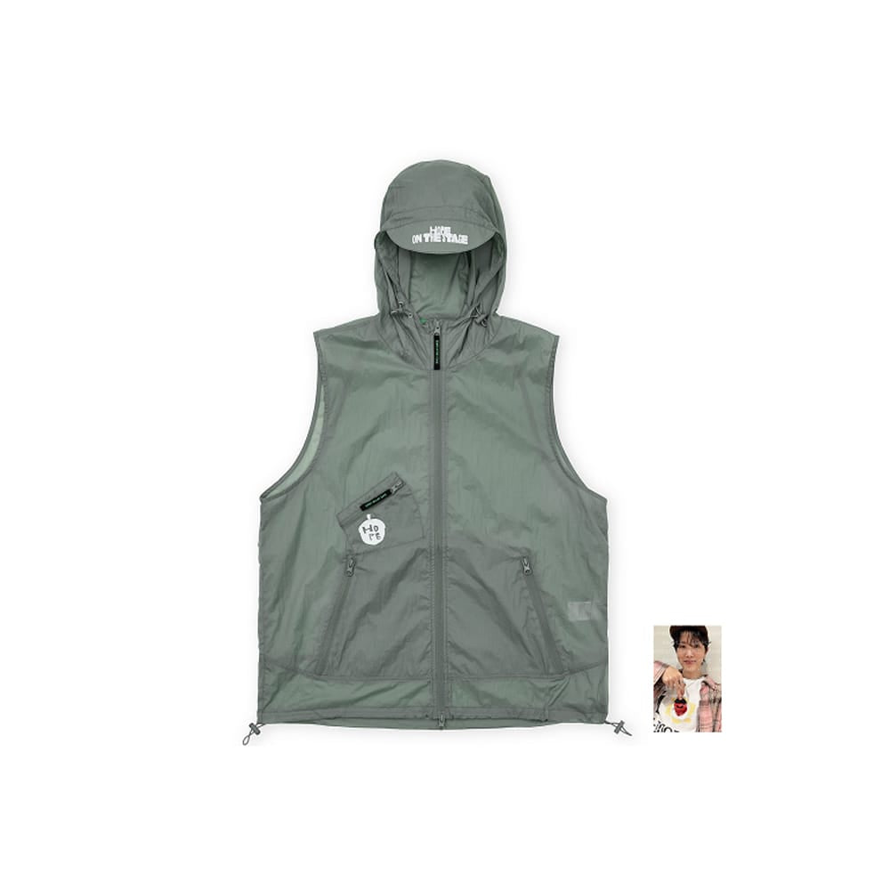 BTS MD / GOODS BTS J-HOPE HOPE ON THE STAGE FINAL Wind Vest (Gray)