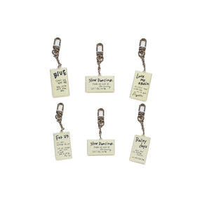 BTS MD / GOODS IVORY BTS V - Keyring Set LAYOVER Official MD
