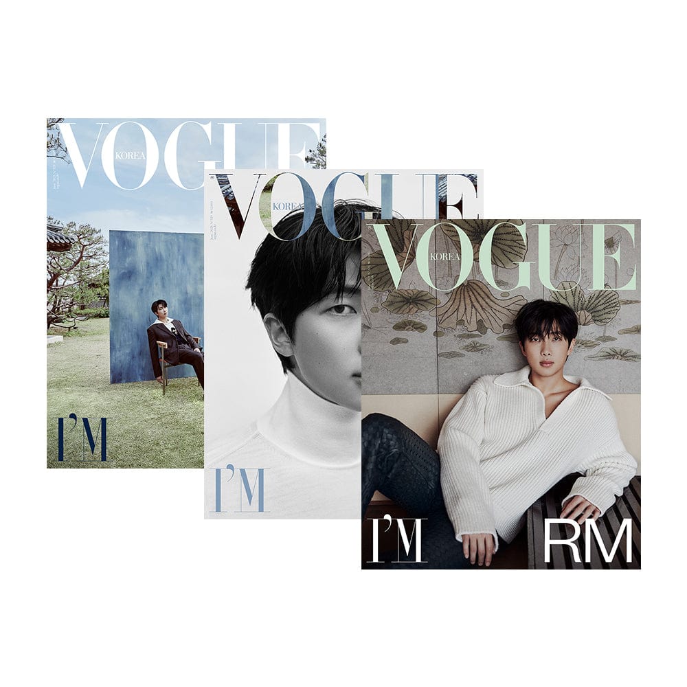BTS MD / GOODS Set (All 3 Covers) RM - VOGUE Korea Magazine Cover RM (Jun 2023)