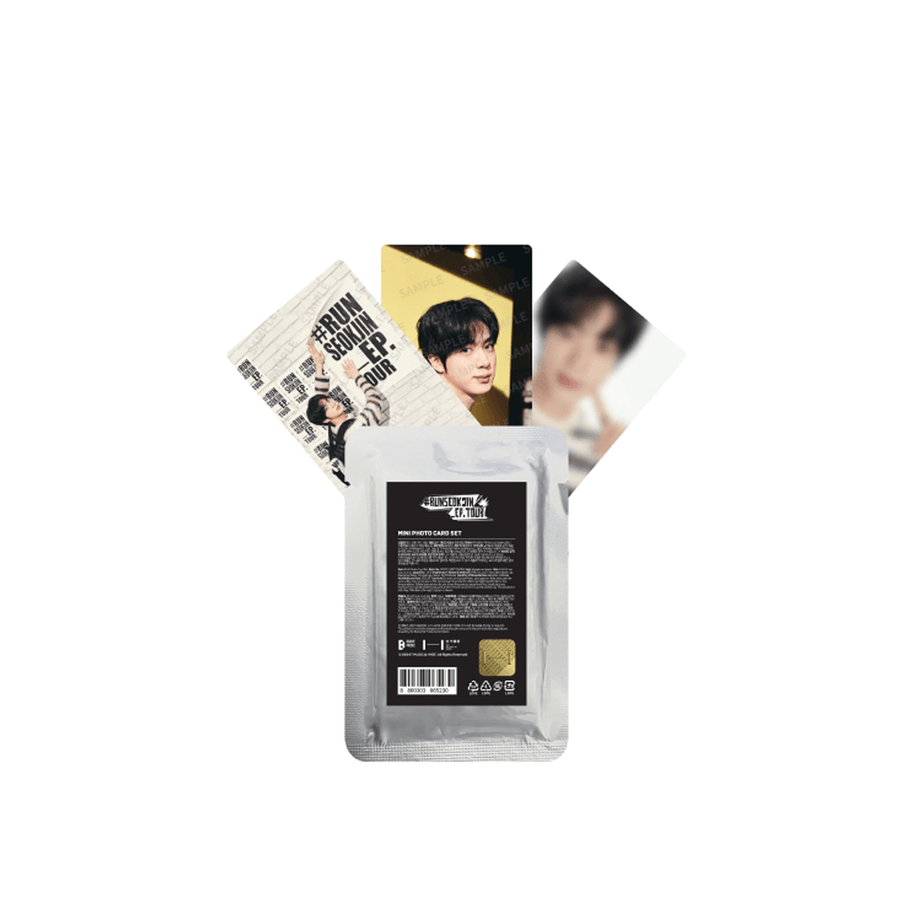 BTS MD / GOODS [US Direct] BTS JIN -RUNSEOKJIN_EP. TOUR MD Mini Photo Card Set