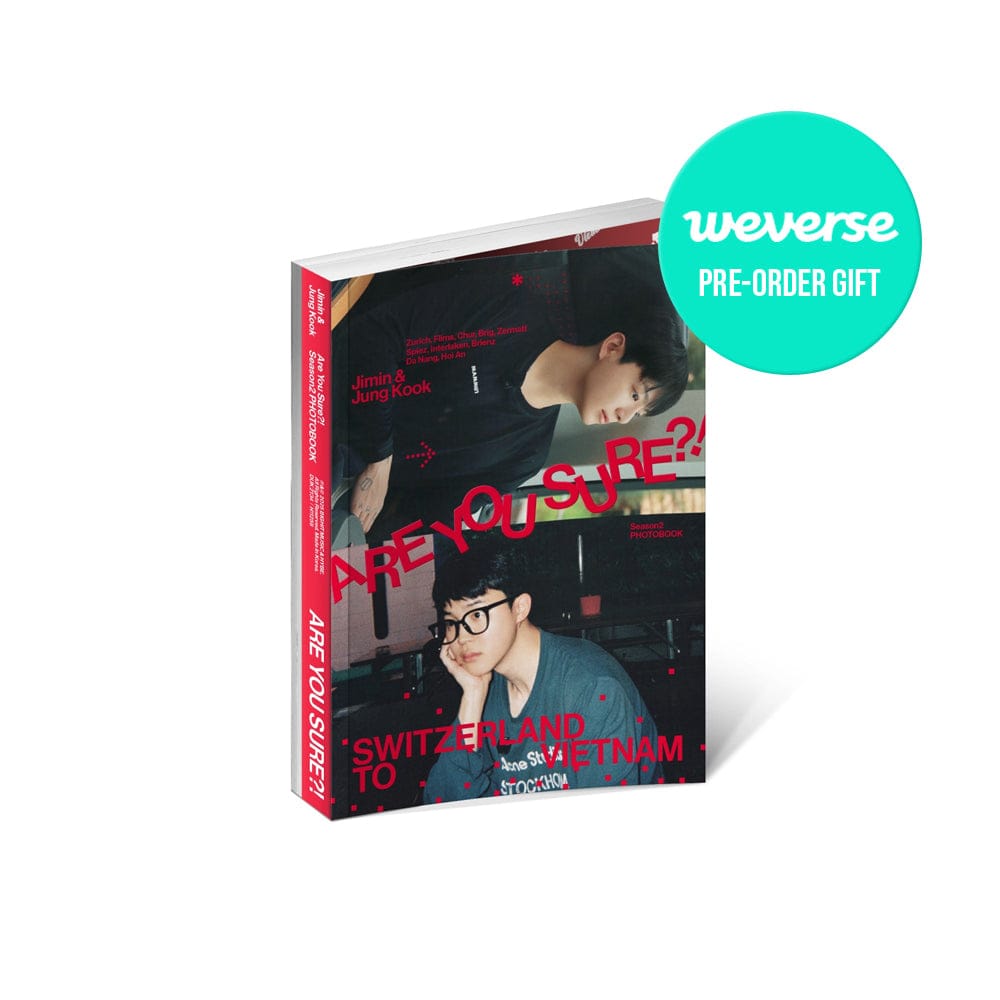 BTS MD / GOODS WEVERSE POB BTS - Jimin x Jung Kook Are You Sure?! Season 2