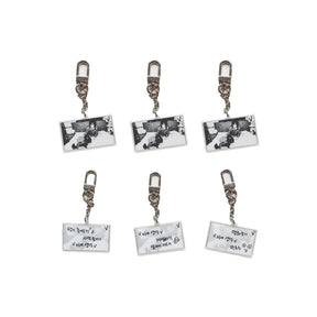 BTS MD / GOODS WHITE BTS V - Keyring Set LAYOVER Official MD