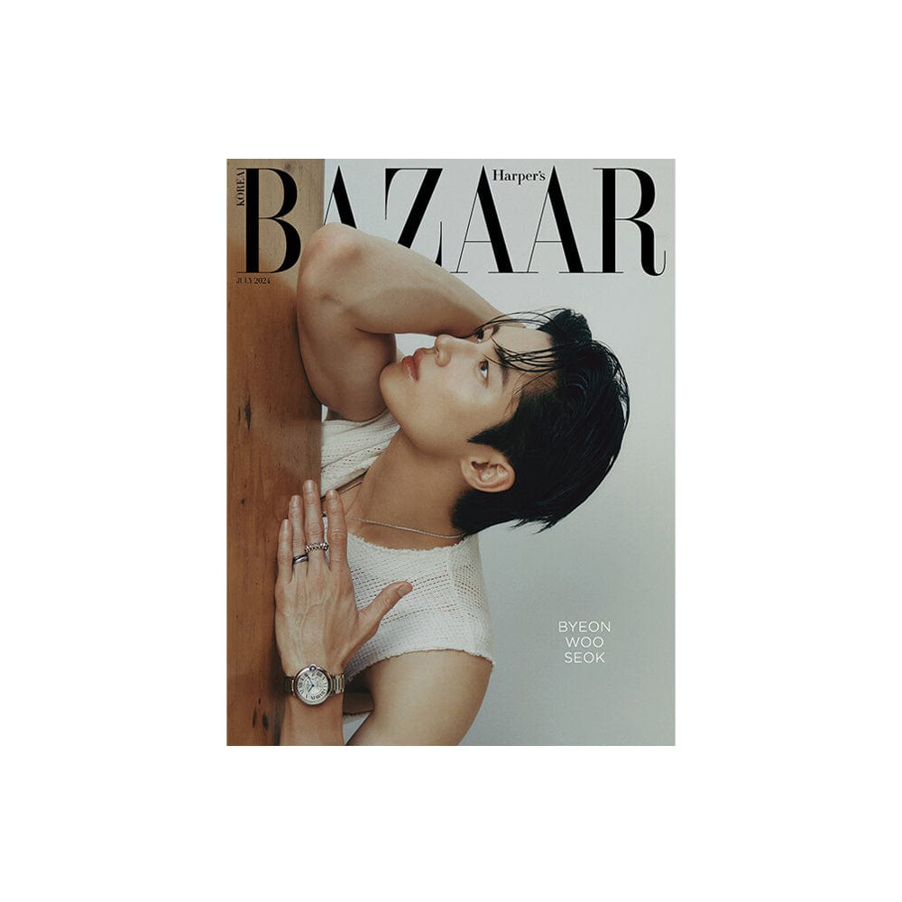 Byeon Woo Seok Magazine C Byeon Woo Seok - HARPER'S BAZAAR Magazine (July 2024)