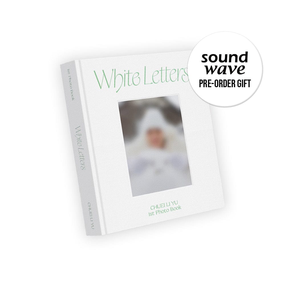 CHUEI LI YU PHOTOBOOK SOUNDWAVE CHUEI LI YU - 1st PHOTO BOOK [WHITE LETTERS] (TO ver.)