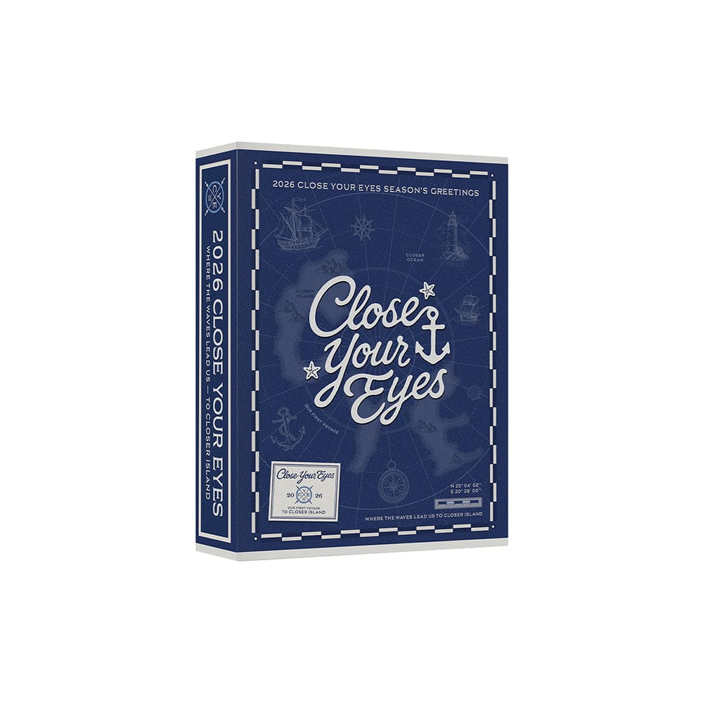 CLOSE YOUR EYES ALBUM RETAILER Gift CLOSE YOUR EYES - 2026 SEASON'S GREETINGS