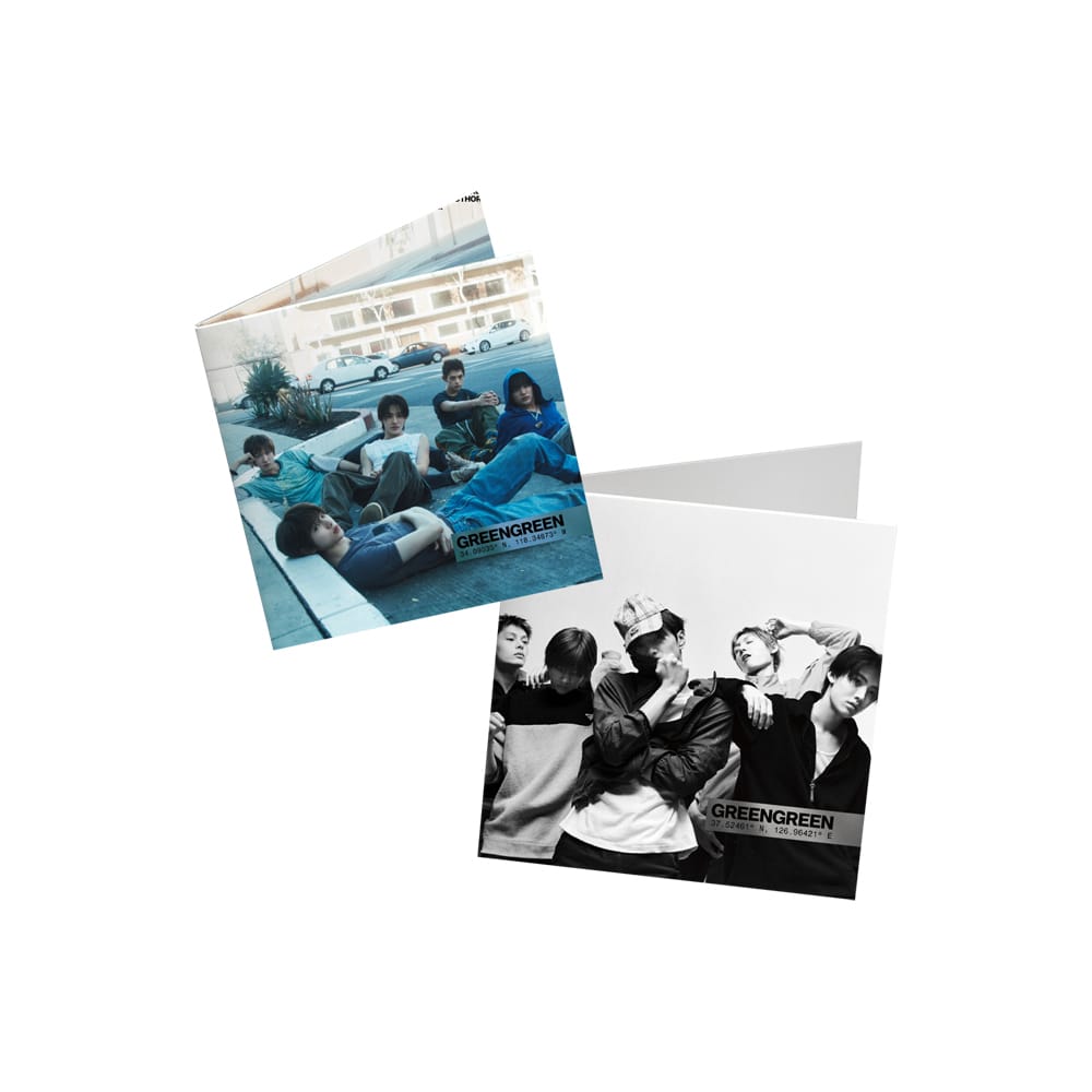 CORTIS ALBUM Vinyl SET CORTIS - The 2nd EP GREENGREEN_playextended (Vinyl ver.)