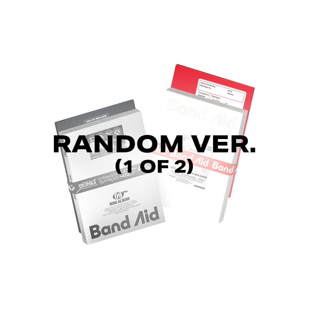 DAY6 ALBUM 1 Random DAY6 - 9th Mini Album BAND AID (Photobook Ver)