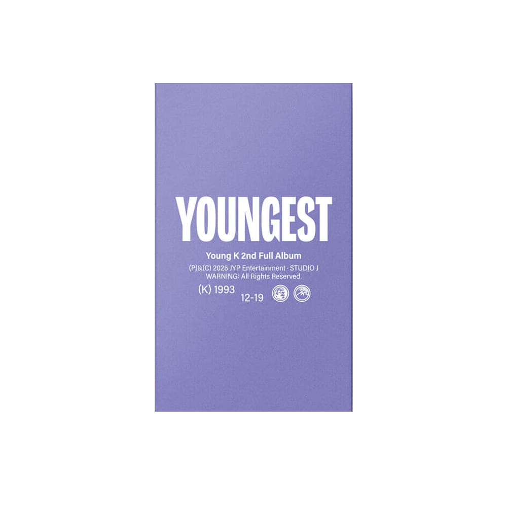 DAY6 ALBUM DAY6 Young K - 2nd Full Album YOUNGEST ( PLATFORM ALBUM FANS VER. )