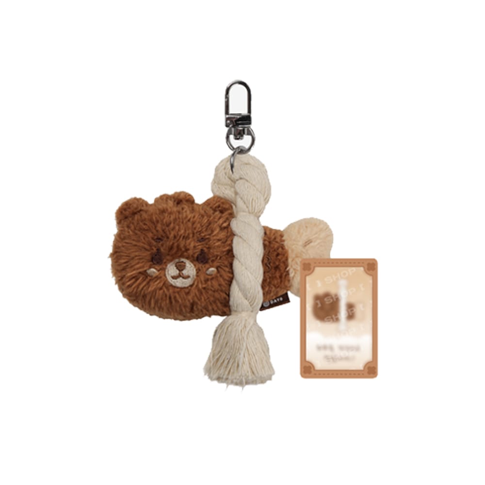 DAY6 MD / GOODS BANG DAY6 - PETIT DENIMALZ PLUSH KEYRING LUCK Ver. - The DECADE FINALE MD
