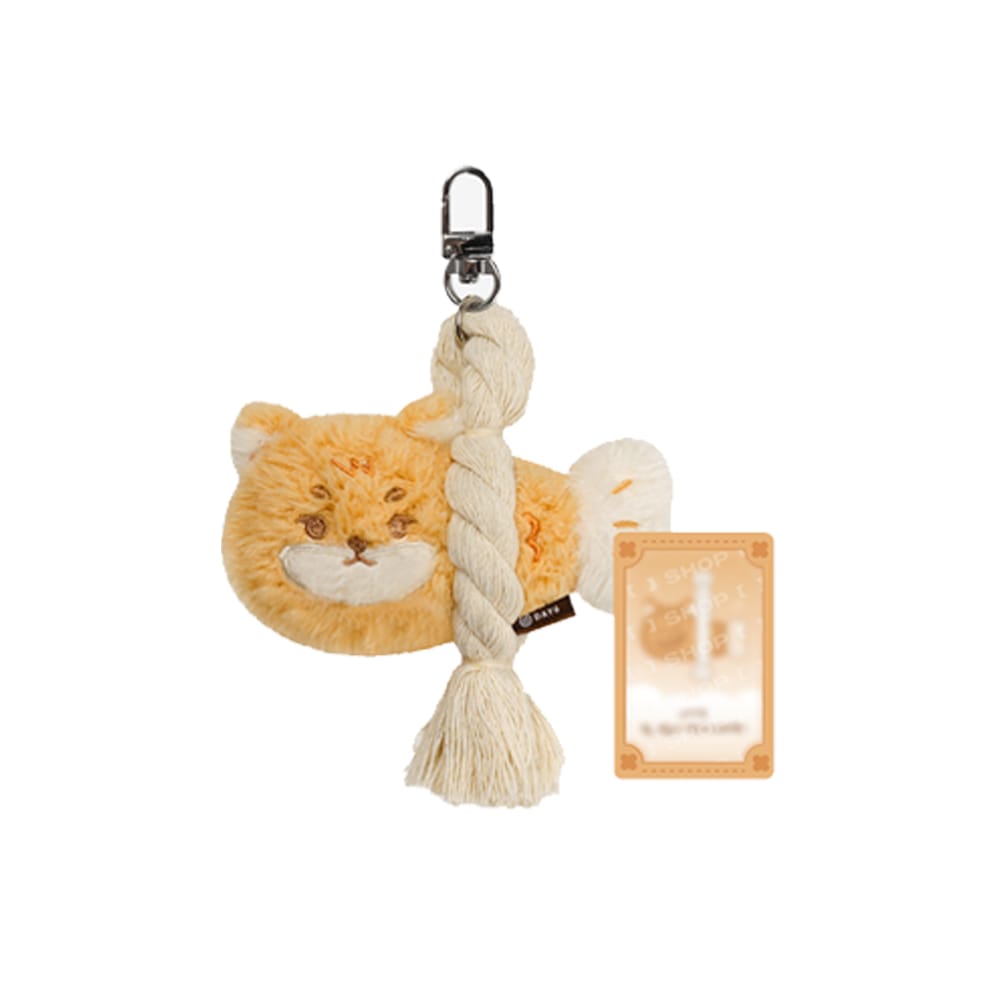 DAY6 MD / GOODS KE DAY6 - PETIT DENIMALZ PLUSH KEYRING LUCK Ver. - The DECADE FINALE MD
