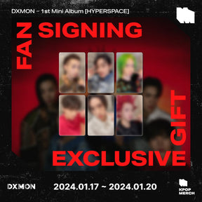 DXMON ALBUM [Fan Signing EVENT] DXMON  - 1st Mini Album HYPER SPACE