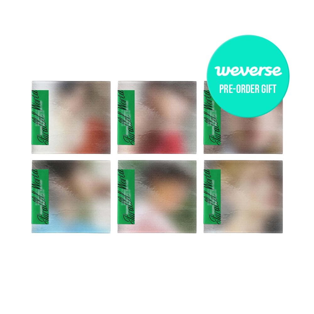 ENHYPEN ALBUM WEVERSE GIFT / 1 RANDOM ENHYPEN - Spinoff Single THE SIN : PARALLEL WORLD ( ENGENE DAY ver. )