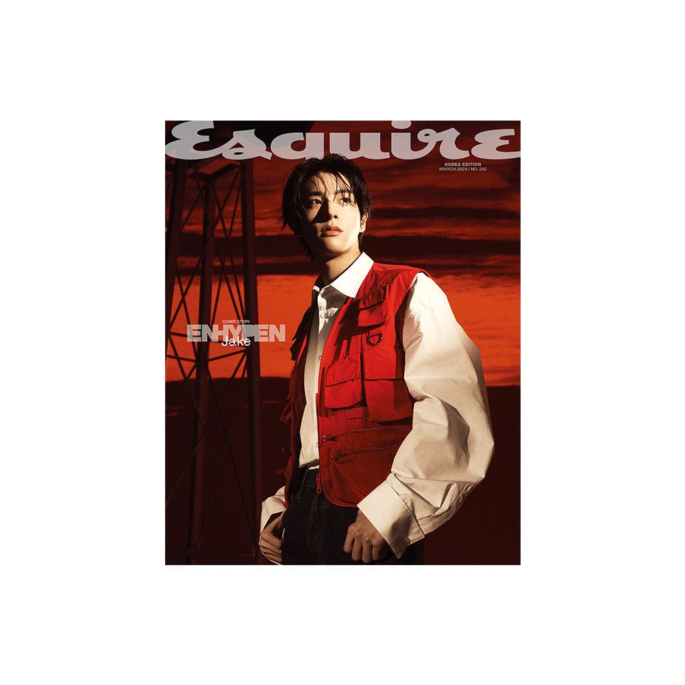 ENHYPEN Magazine E JAKE Enhypen - Esquire Magazine Cover Enhypen (March 2024)