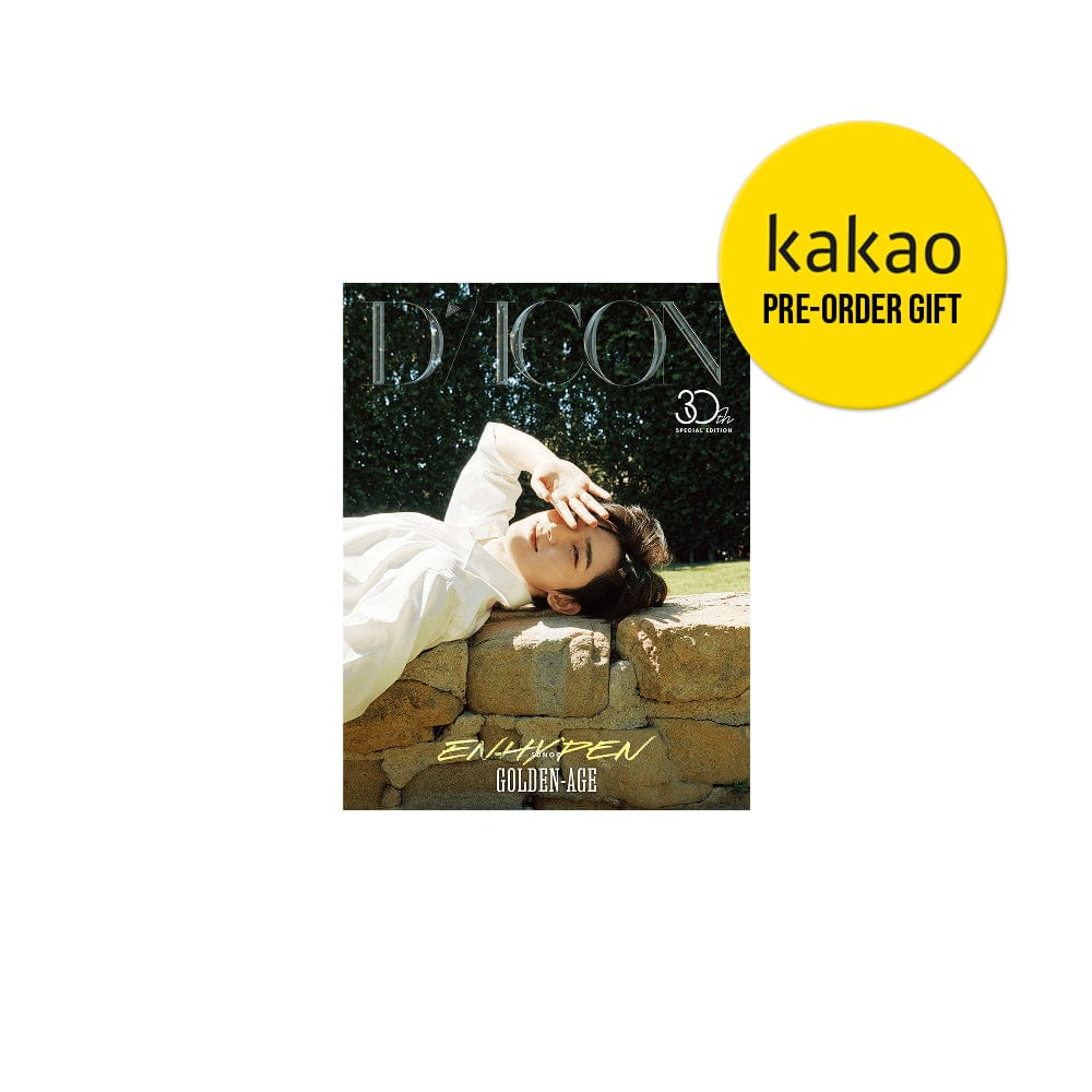 ENHYPEN Magazine KAKAO ENHYPEN - DICON VOLUME No. 30 SPECIAL EDITION ENHYPEN GOLDEN AGE (SUNOO)