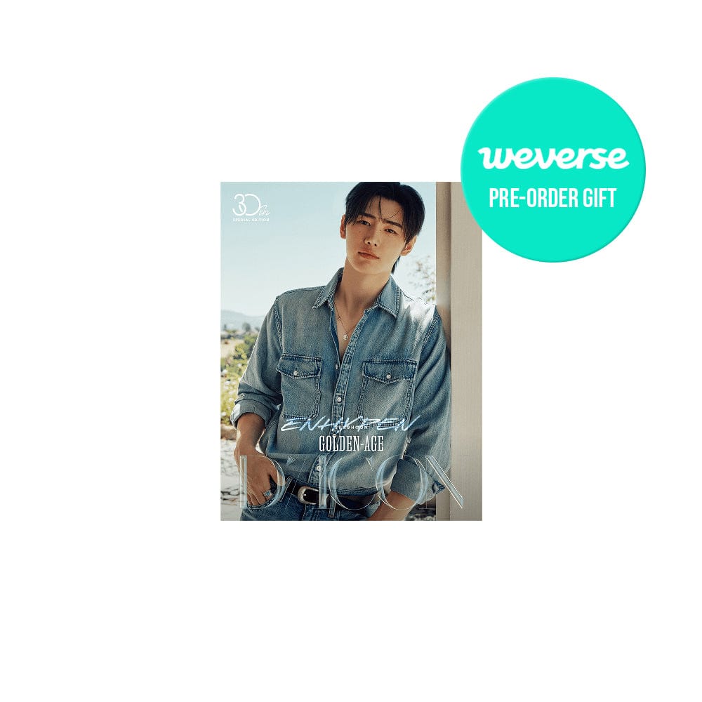 ENHYPEN Magazine WEVERSE ENHYPEN - DICON VOLUME No. 30 SPECIAL EDITION ENHYPEN GOLDEN AGE (SUNGHOON)