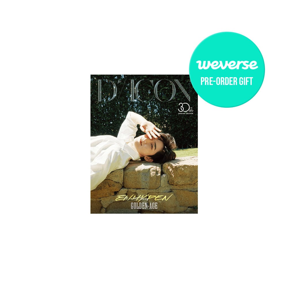 ENHYPEN Magazine WEVERSE ENHYPEN - DICON VOLUME No. 30 SPECIAL EDITION ENHYPEN GOLDEN AGE (SUNOO)