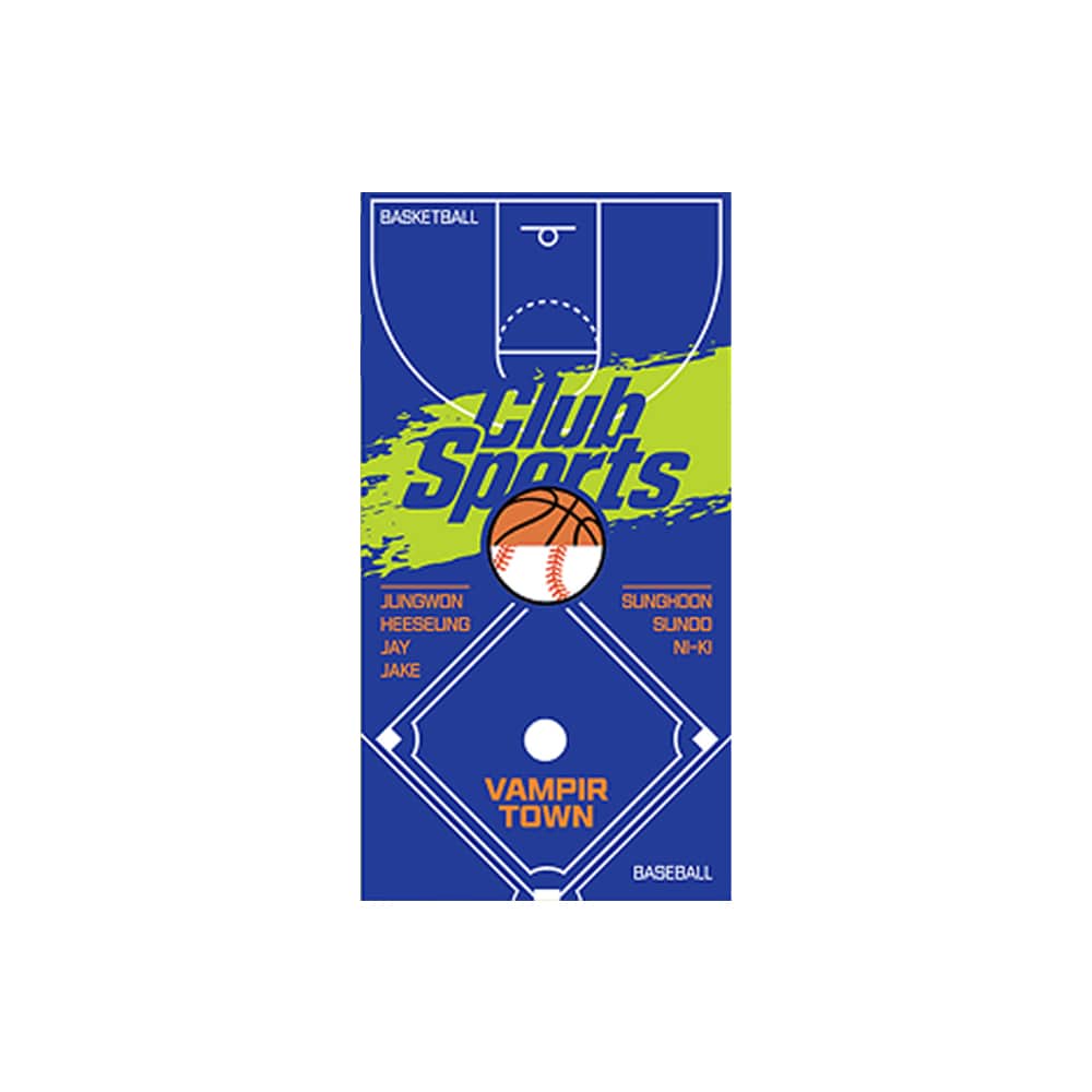 ENHYPEN MD / GOODS ENHYPEN  - WORLD COUPON CARD COLLECTION CLUB SPORTS BASIC ver.