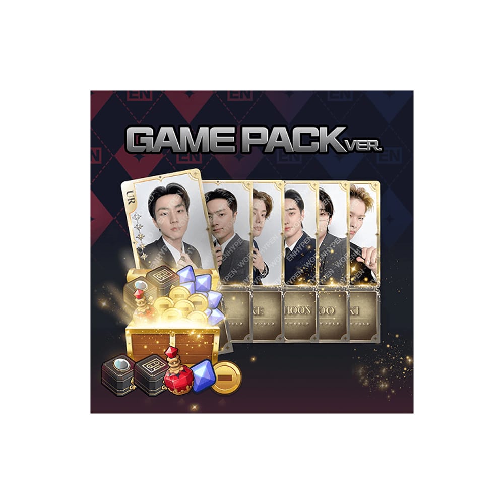 ENHYPEN MD / GOODS ENHYPEN - [WORLD COUPON CARD COLLECTION] NEWS ROOM GAME PACK ver.