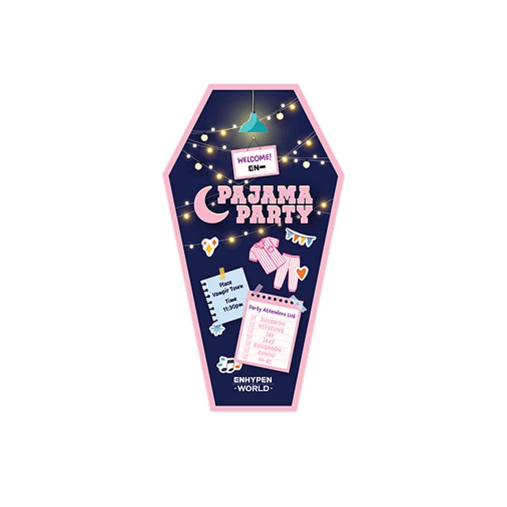 ENHYPEN MD / GOODS ENHYPEN  - WORLD COUPON CARD COLLECTION PAJAMA PARTY SPECIAL ver.