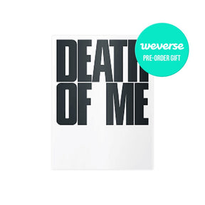 EVAN ALBUM WEVERSE EVAN - 1st Mini Album DEATH OF ME ( Weverse Albums Ver. )
