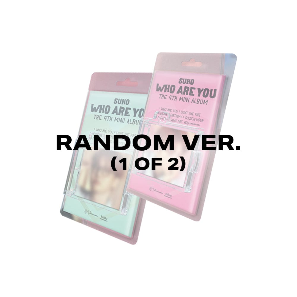 EXO ALBUM 1 Random EXO SUHO - 4th Mini Album Who Are You (SMini Ver.)