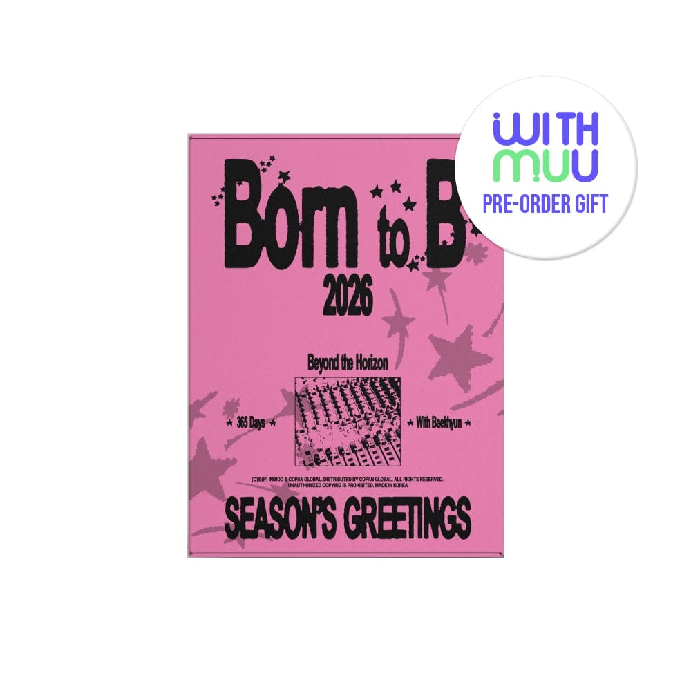 EXO ALBUM EXO BAEKHYUN - 2026 SEASON'S GREETINGS [BORN TO B]