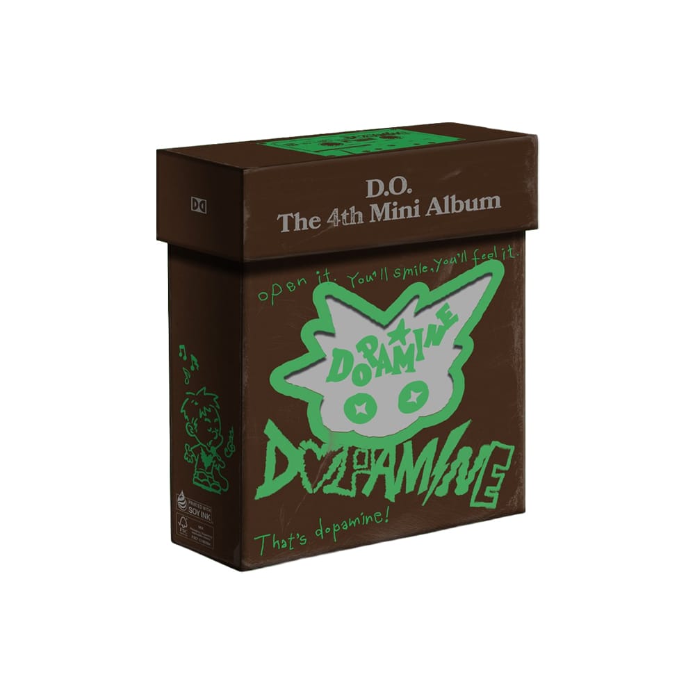 EXO ALBUM NO POB EXO DOH KYUNG SOO (D.O) - The 4th Mini Album DOPAMINE (FIZZ ver.)