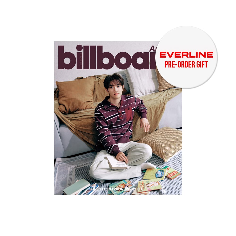 EXO Magazine EVERLINE / B EXO DOH KYUNG SOO (D.O) - Billboard Korea Artist Magazine x D.O.