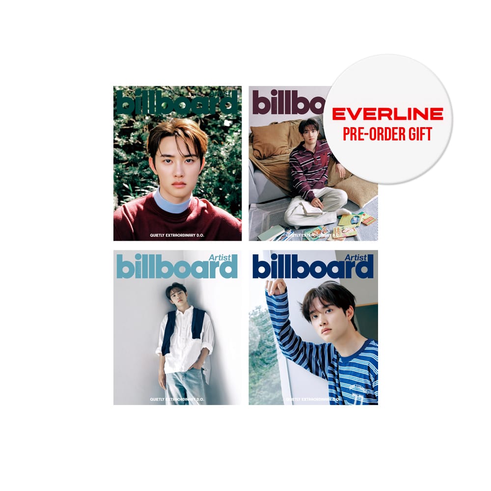EXO Magazine EXO DOH KYUNG SOO (D.O) - Billboard Korea Artist Magazine x D.O.