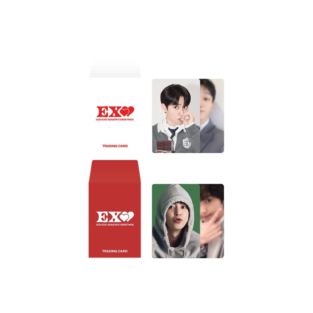 EXO MD / GOODS RANDOM [SHOCKING SALE]  EXO - 2024 SEASONS GREETINGS RANDOM TRADING CARD