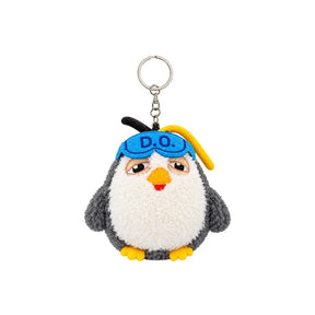 EXO MD / GOODS Zzirang-e Ver. EXO DOH KYUNG SOO (D.O) - PLUSH KEYRING [ DOPAMINE D.O. ZZirang-e & Charles OFFICIAL POP-UP DAY OFF AIRLINE MD ]