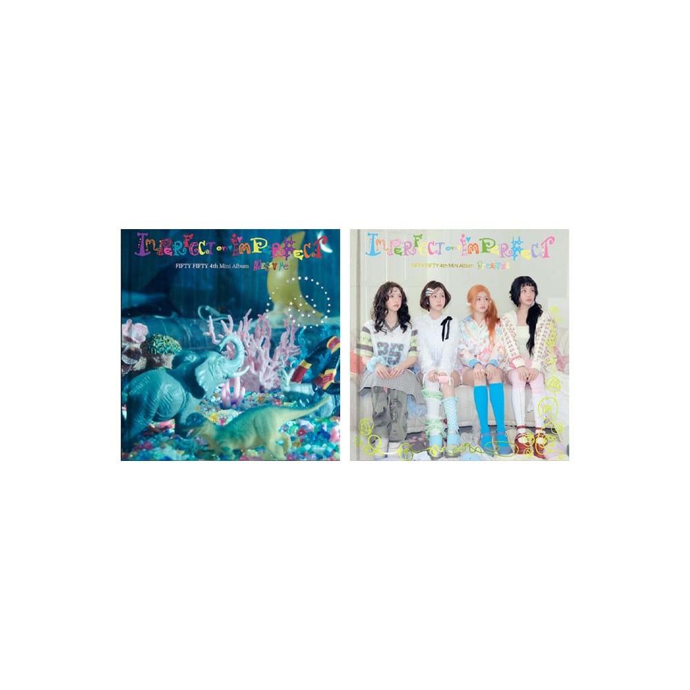 FIFTY FIFTY ALBUM SET FIFTY FIFTY - 4th Mini Album [IMPERFECT-I'MPERFECT]
