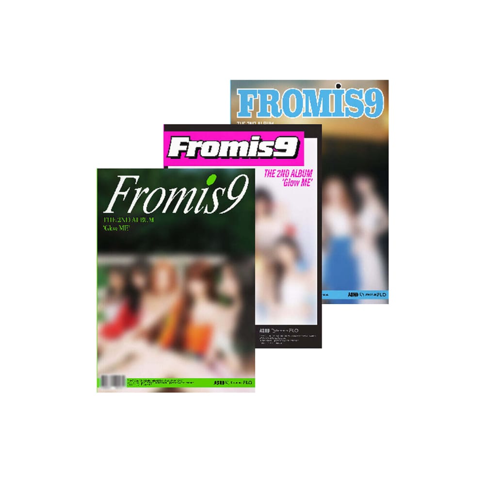 fromis_9 ALBUM SET fromis9 - The 2nd Album GLOW ME [ Photobook Ver. ]