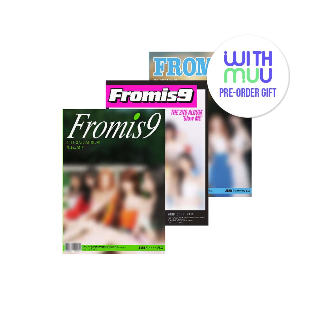 fromis_9 ALBUM WITHMUU / Sparkling Green fromis9 - The 2nd Album GLOW ME [ Photobook Ver. ]