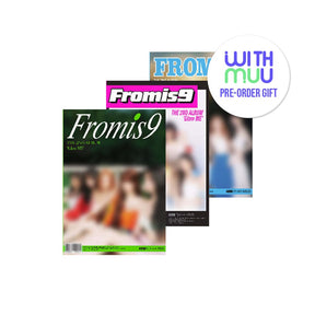 fromis_9 ALBUM WITHMUU / Sparkling Green fromis9 - The 2nd Album GLOW ME [ Photobook Ver. ]