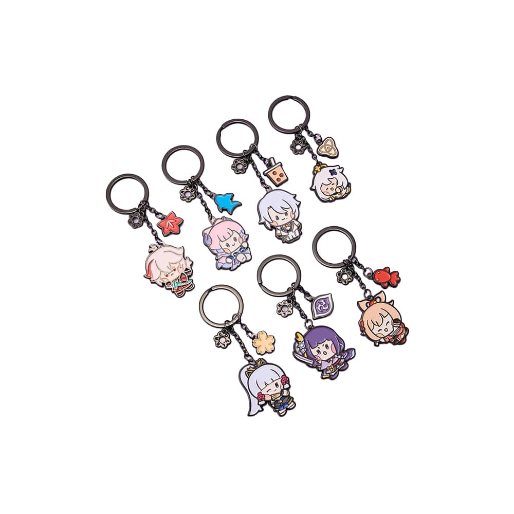 GENSHIN IMPACT MD / GOODS GENSHIN IMPACT - Genshin minini COLLER METAL KEYRING