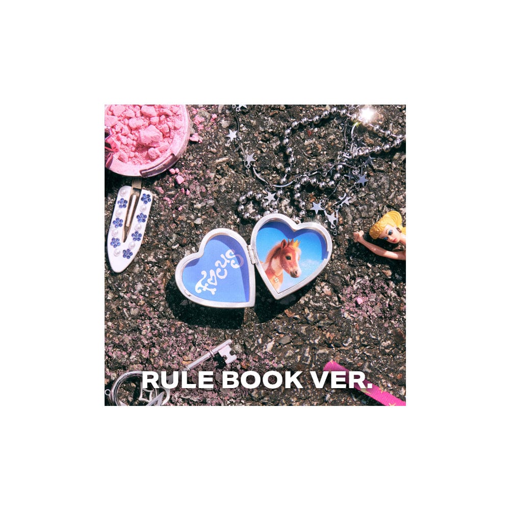 Hearts2Hearts ALBUM Hearts2Hearts - 1st Mini Album FOCUS (Rule Book Ver.)
