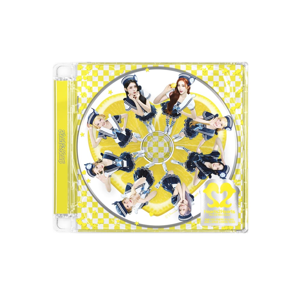 Hearts2Hearts ALBUM Hearts2Hearts - 2nd Mini Album LEMON TANG ( Jewel Case Ver. )