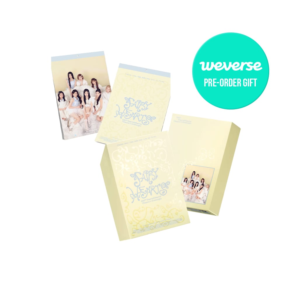 Hearts2Hearts MD / GOODS WEVERSE / SEASONS GREETING ONLY Hearts2Hearts - 2027 SEASON'S GREETINGS [ FAIRY HEARTS ]