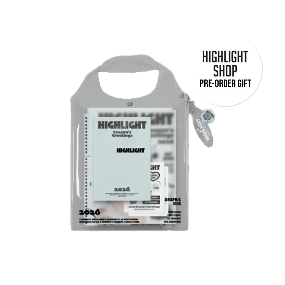 HIGHLIGHT MD / GOODS HIGH SHOP Gift HIGHLIGHT - 2026 SEASON'S GREETINGS (GRAPHIC SIDE Ver.)